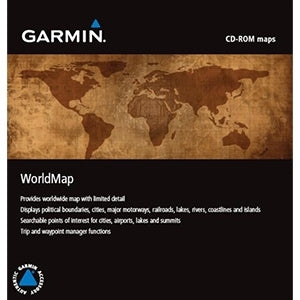 Garmin WorldMap Basemap (CD-ROM)