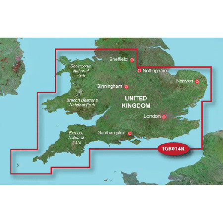 Garmin TOPO Great Britain microSD Maps (Southern England & Wales)