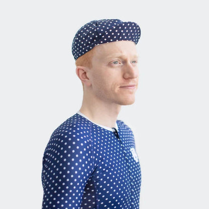 Ten Speed Hero Navy Polka Dot Cap