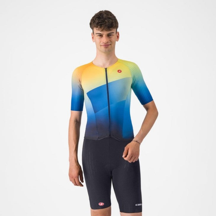 Castelli Men's Sanremo 3 Short Sleeve Tri Suit