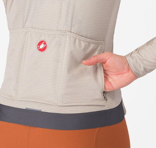 Castelli Women's Espresso Long Sleeve Jersey