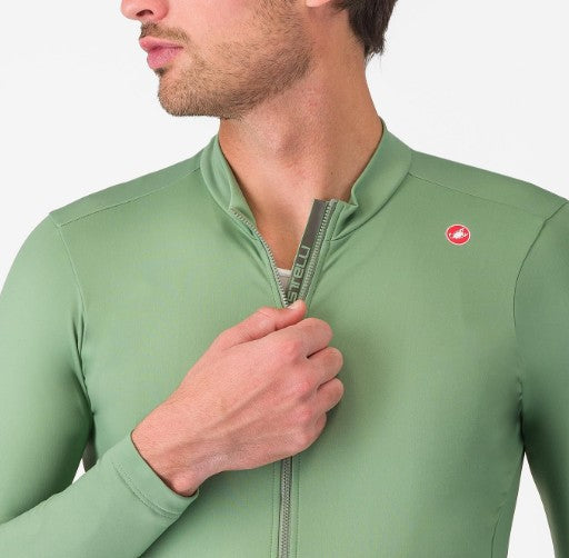 Castelli Men's Espresso Thermal LS Jersey