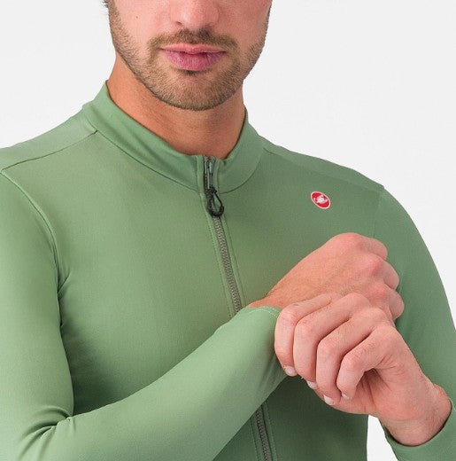 Castelli Men's Espresso Thermal LS Jersey