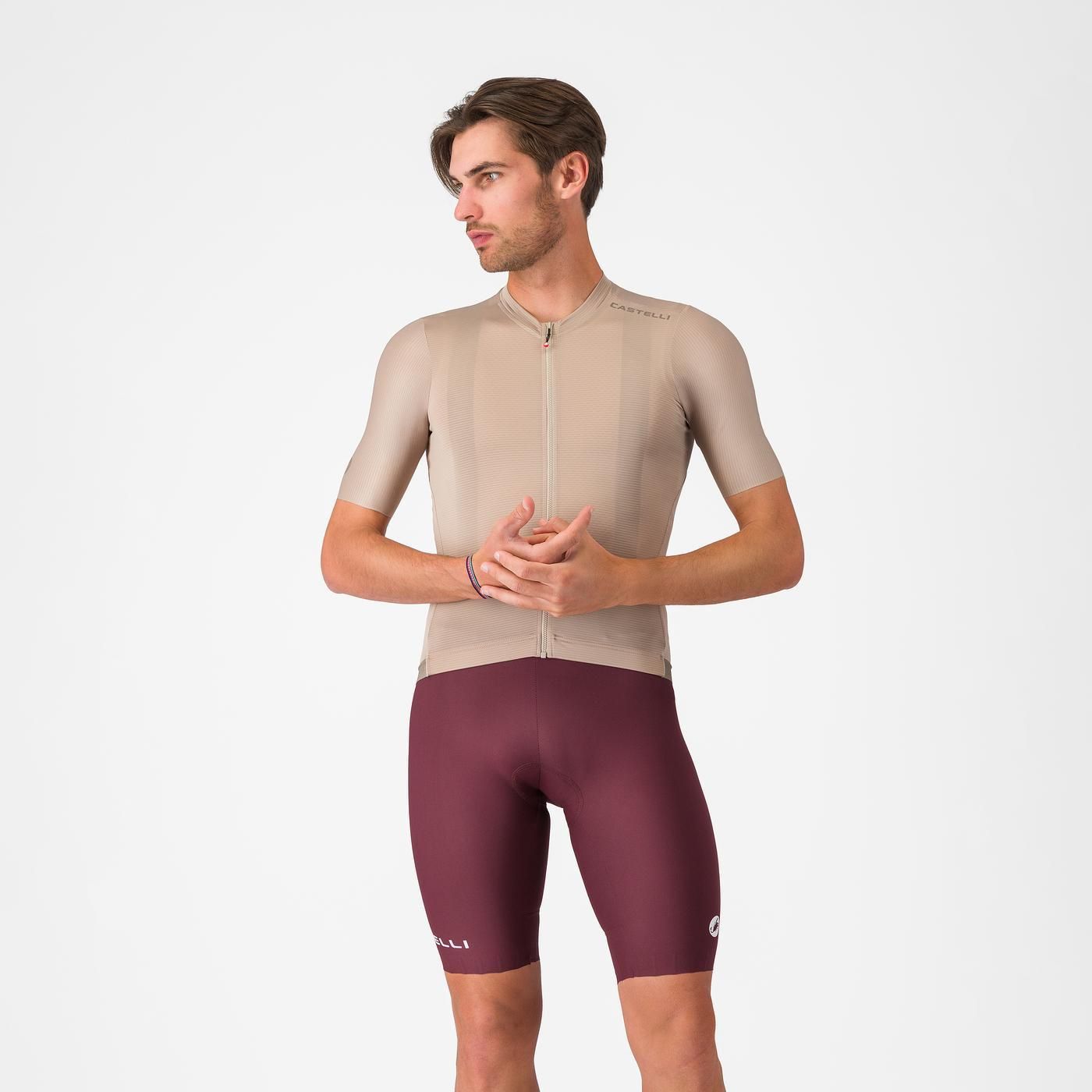 カステリ メンズ エスプレッソ 2 ビブショーツ | Cycle Closet