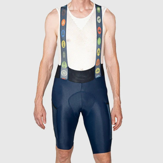 Ostroy Men's Camper Cargo Bib Shorts