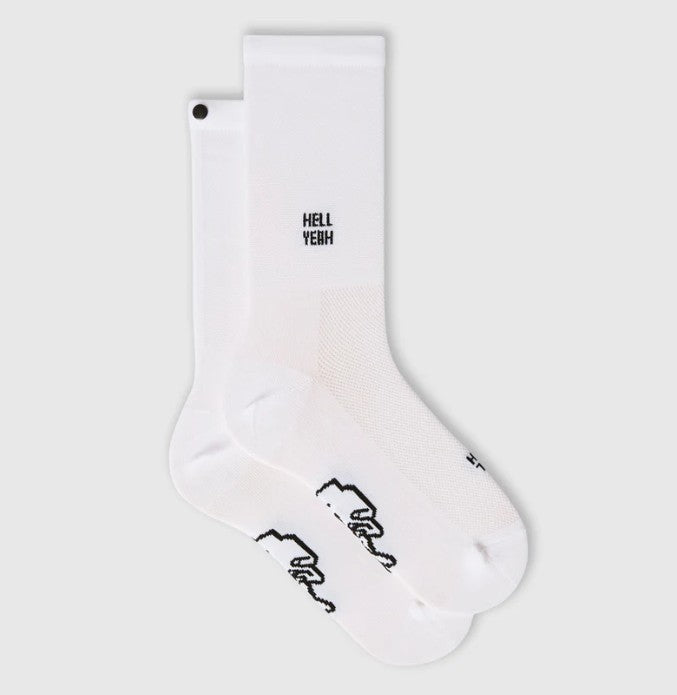 Fingers Crossed Iconic Hell Yeah Sock