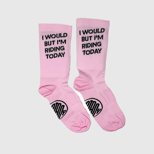 Ostroy I Would But I'm Riding Today Socks