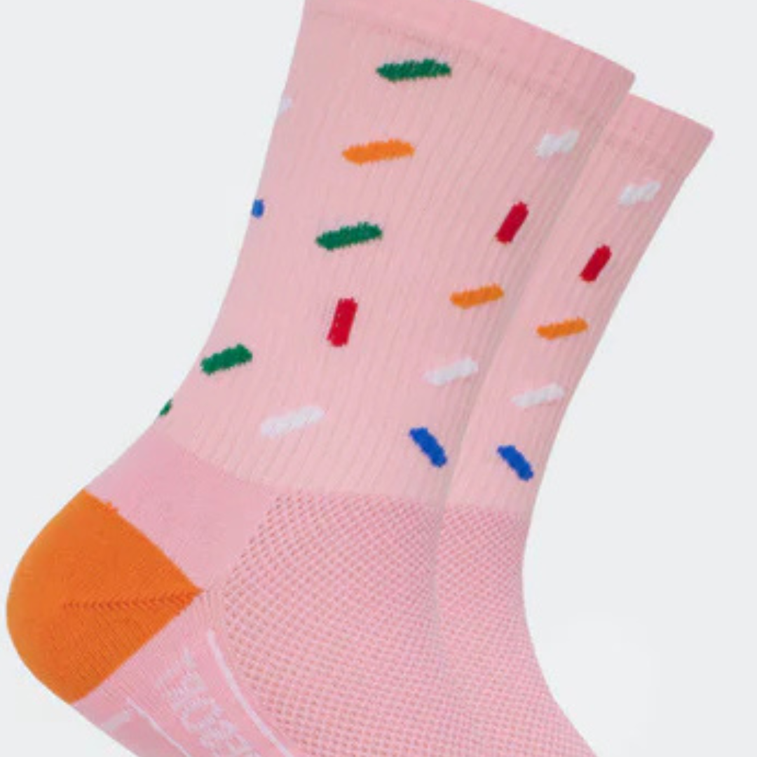 Ten Speed Hero Sprinkles Ribbed Crew Socks