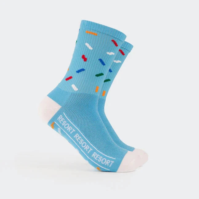 Ten Speed Hero Sprinkles Ribbed Crew Socks