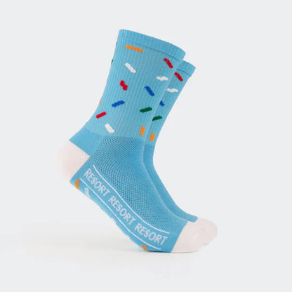 Ten Speed Hero Sprinkles Ribbed Crew Socks