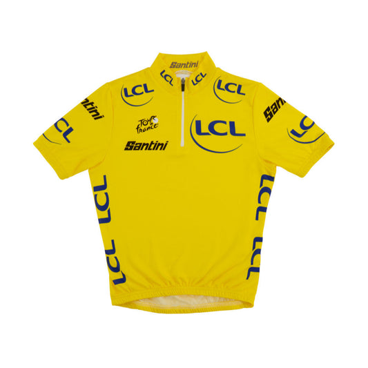 Santini TDF Kids Yellow Leader's Jersey