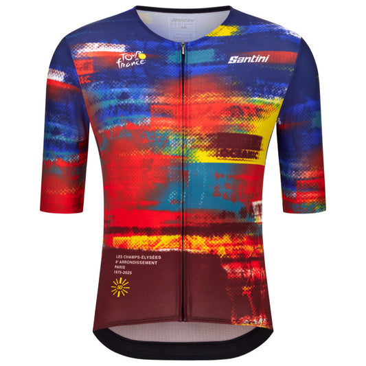 Santini TDF Arrivee Dash 50th Anniversary Jersey